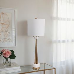 36" Geni Gold Table Lamp