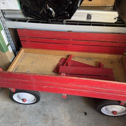 Radio Flyer Town And Country Wagon Wooden 