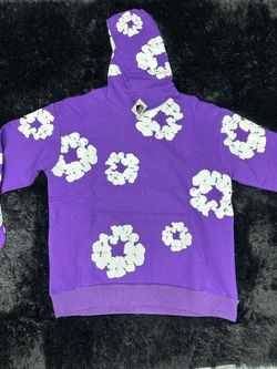 Purple Denim Tears Hoodie