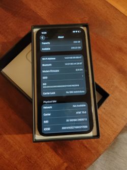 iPhone 12 pro 256gb unlocked new mint in box