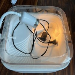 Turtle Tank With Lamp And Water Pump