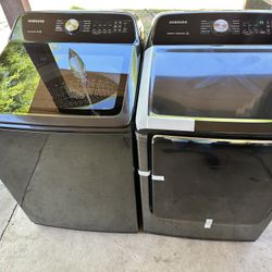 Samsung Washer & Electric Dryer Set 