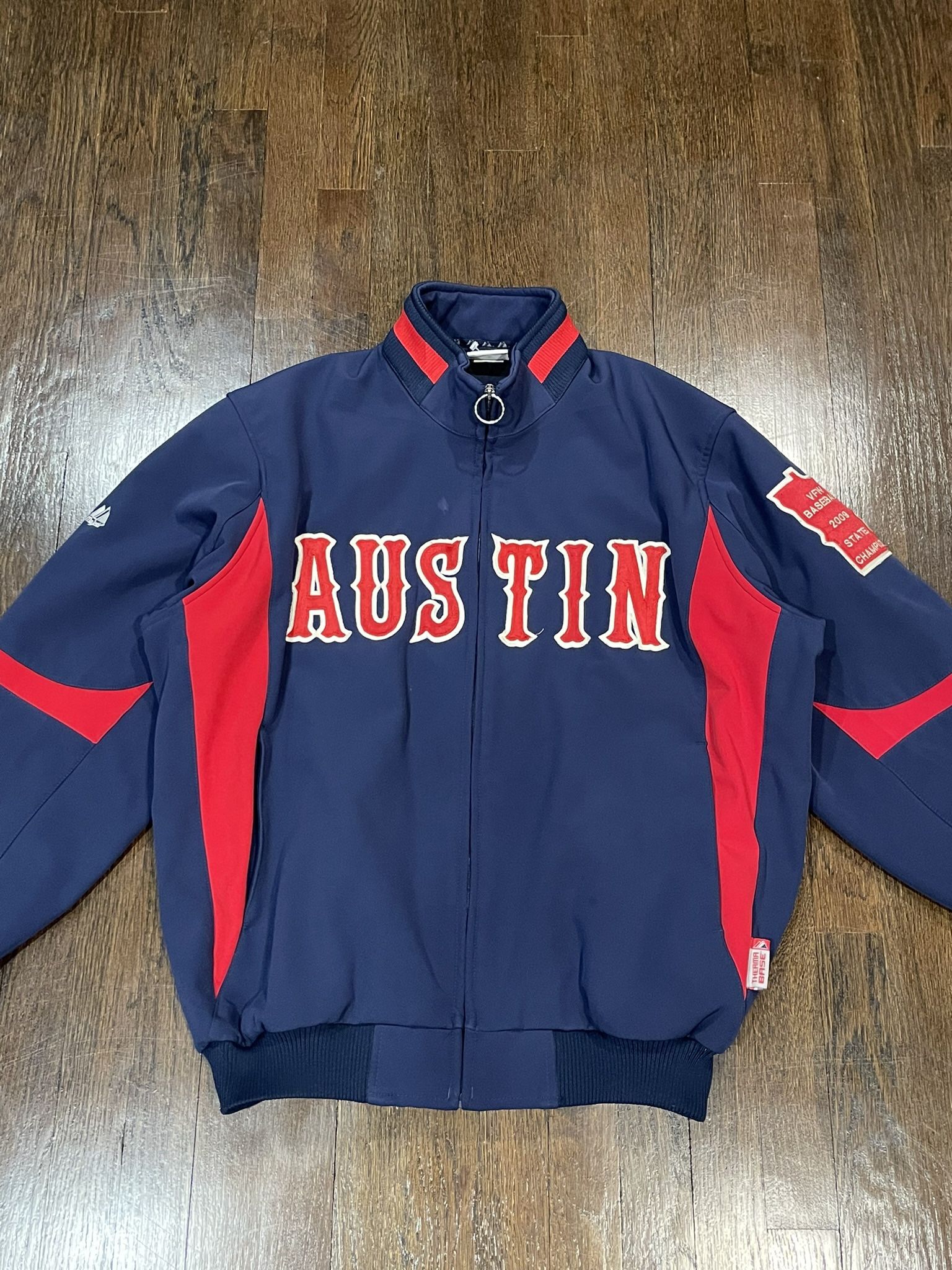 Austin Texas bomber jacket