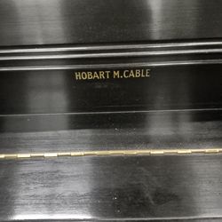 HOBART M. CABLE PIANO