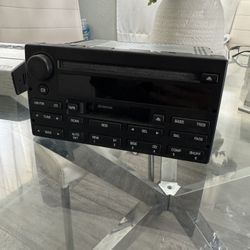 GENUINE FORD RADIO Crown Victoria Grand Marquis CD & TAPE Player 3W7T-18C868-AK