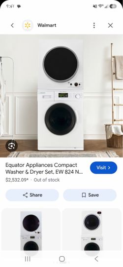 Equator Appliances Compact Washer & Dryer Set