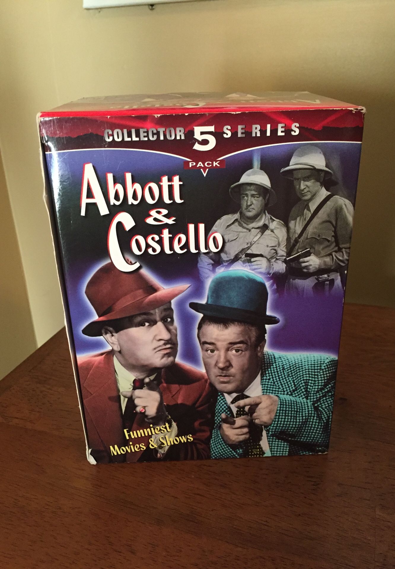 Abbot and Costello VHS Tapes **Partially New**