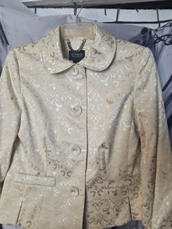 Studio by Liz Claiborne Brocade Blazer Jacket