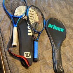  Tennis Rackets For Sale $20Each One  Great Cond.