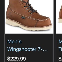 Redwing Wing shooter Work Boots 