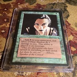Elves of Deep Shadow Magic The Gathering (The Dark) 1994 card 