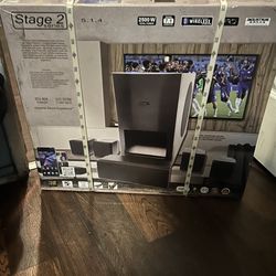 Stage 2 series 5.1.4 Smart Wireless Ready Indoor Outdoor Complete System (2500 Watts)