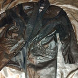 Long Leather Jacket