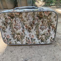 Jordache Grey Flowery Bag