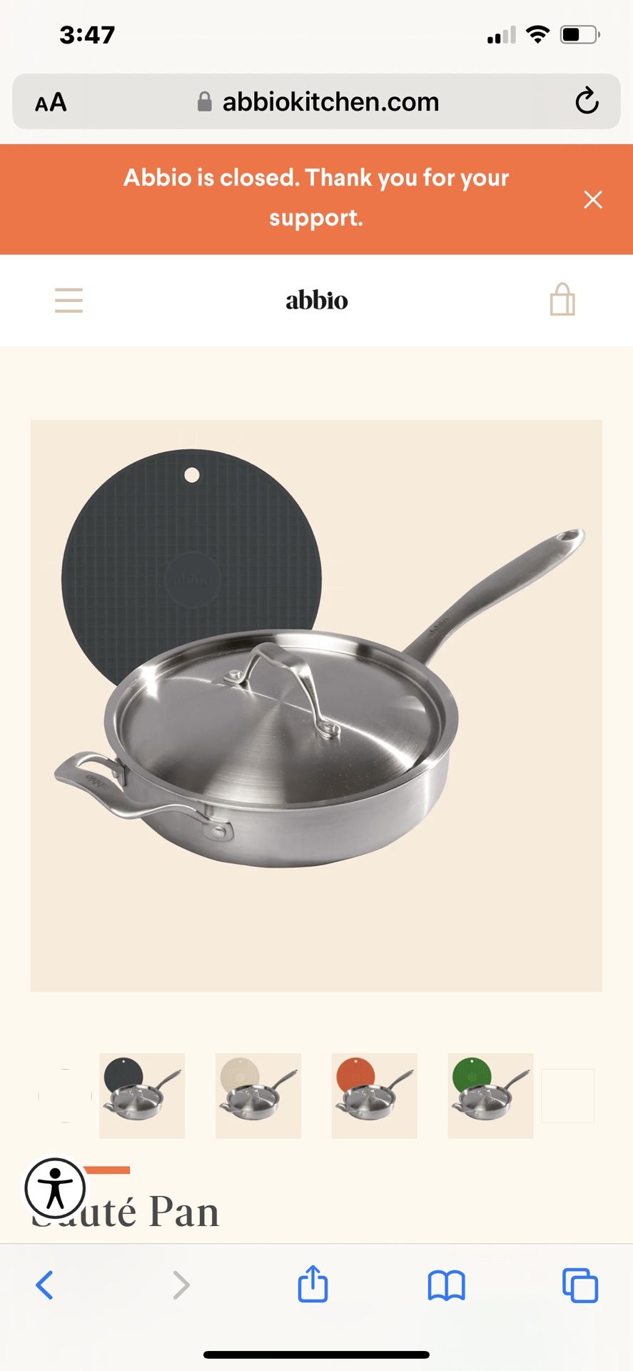Abbio Sauté Pan