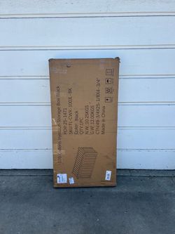 100 Gallon Outdoor Storage Box, Waterproof Resin Deck Box Organizer, Lockable Outside Container