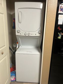 GE washer and dryer combo
