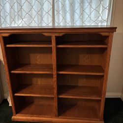 Wood Bookshelf 