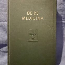 DE RE MEDICINA (Therapeutic Suggestions in Common Diseases): 1938 Eli Lilly & Co