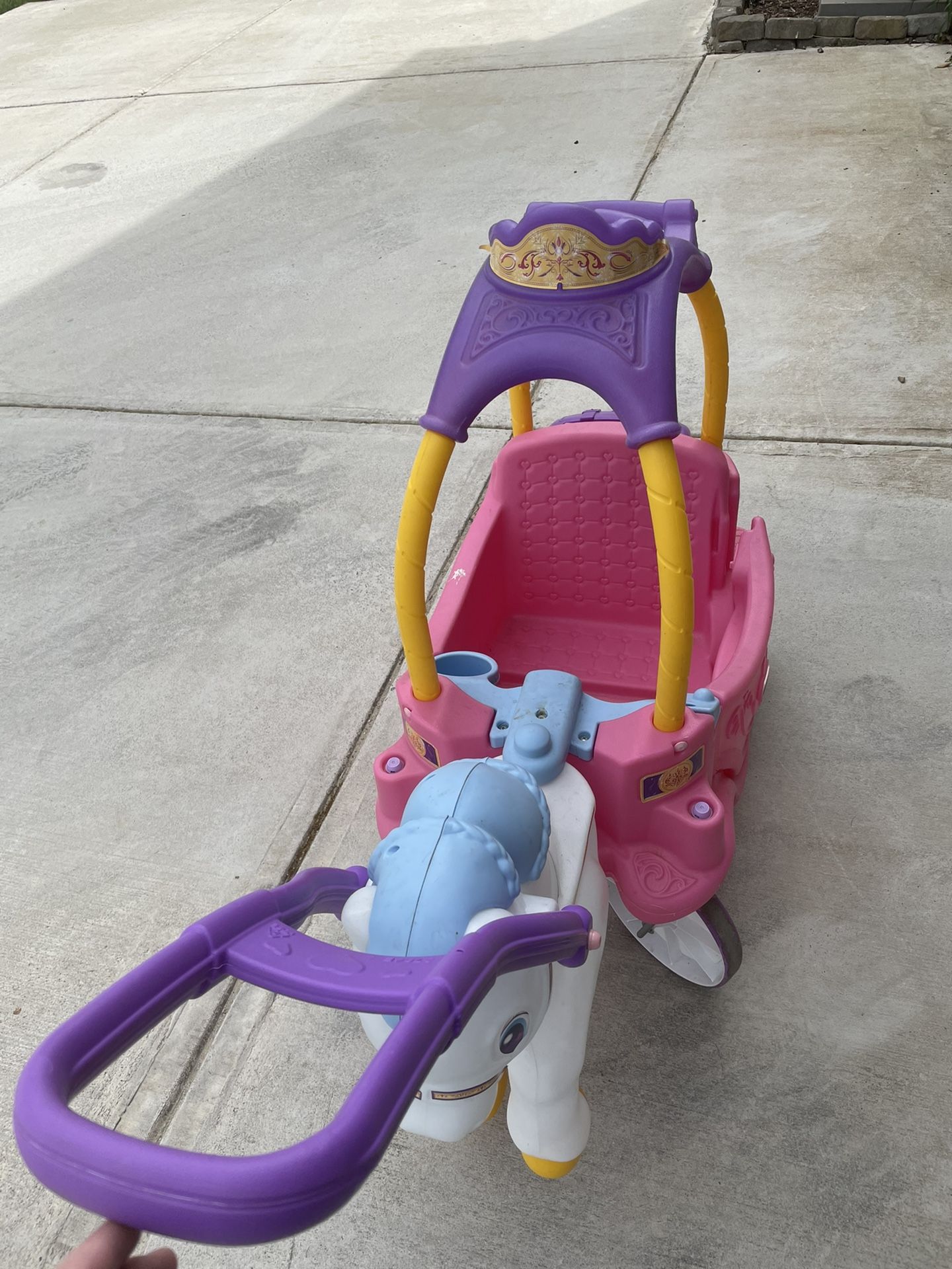 Princess Carriage Toddler Car