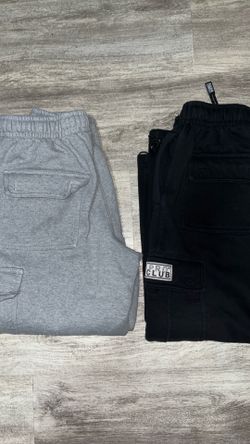 ProClub Sweatpants (Black & Gray) Size S & M