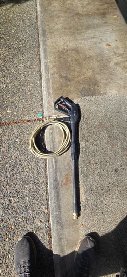 Ryobi gun and hose