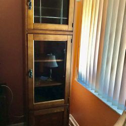 Glass Front Curio Cabinet