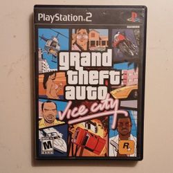 Grand Theft Auto Vice City For The PS2