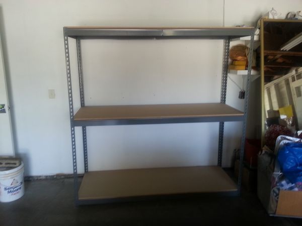Boltless Warehouse Shelving 72 in W x 30 in D Storage Racks Better Than Homedepot Lowes And Costco Delivery Available