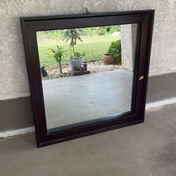 Real Wood Mirror / Espejo De Madera