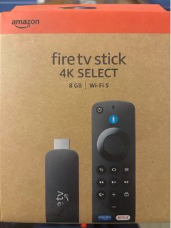 Fire TV stick 4k select 8gb wi-fi 5