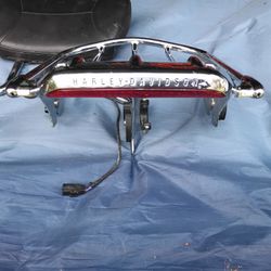 Harley Davidson Luggage Rack And Sissy Bar 