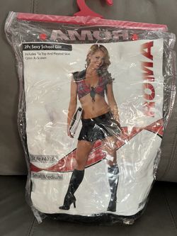 2 PC Sexy School Girl - size S/M