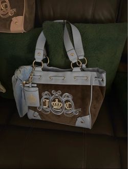 Juicy Couture Velour Tote Bag
