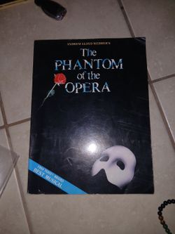 Phantom of the Opera Broadway Program Book