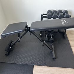 Weight And Bench Set 