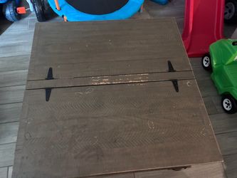 Rustic Wood Coffee Table with Storage