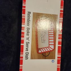 Reindeer Christmas Dish