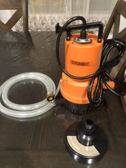 1/4 2 in 1 utility pump