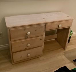 Real wood student desk