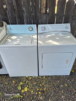 WHIRLPOOL WASHER N ELECTRIC DRYER FOR SALE 350 30 DAY WARANTY DELIVERY AVAILABLE