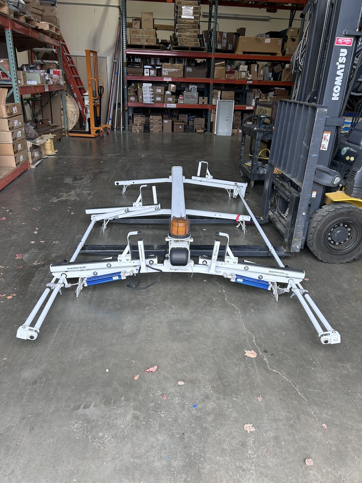 Ergo Ladder Rack with conduit carrier