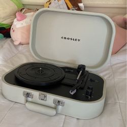 Crosley Beige Cream Record Player 