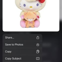 Hello Kitty Unicorn Plush Toy 