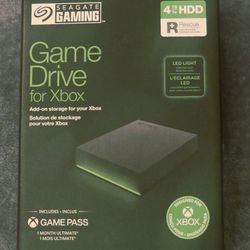 Xbox External Gaming Drive 4tb