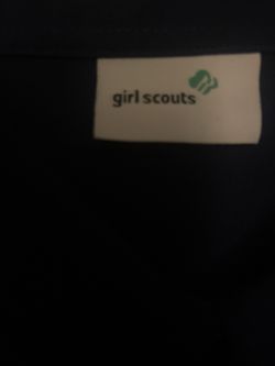 Women’s Girl Scouts Navy Blue Button Down 