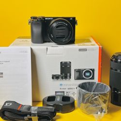Sony A6000 Full Kit