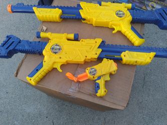 Zuru X Shot set of 3 nerf like guns