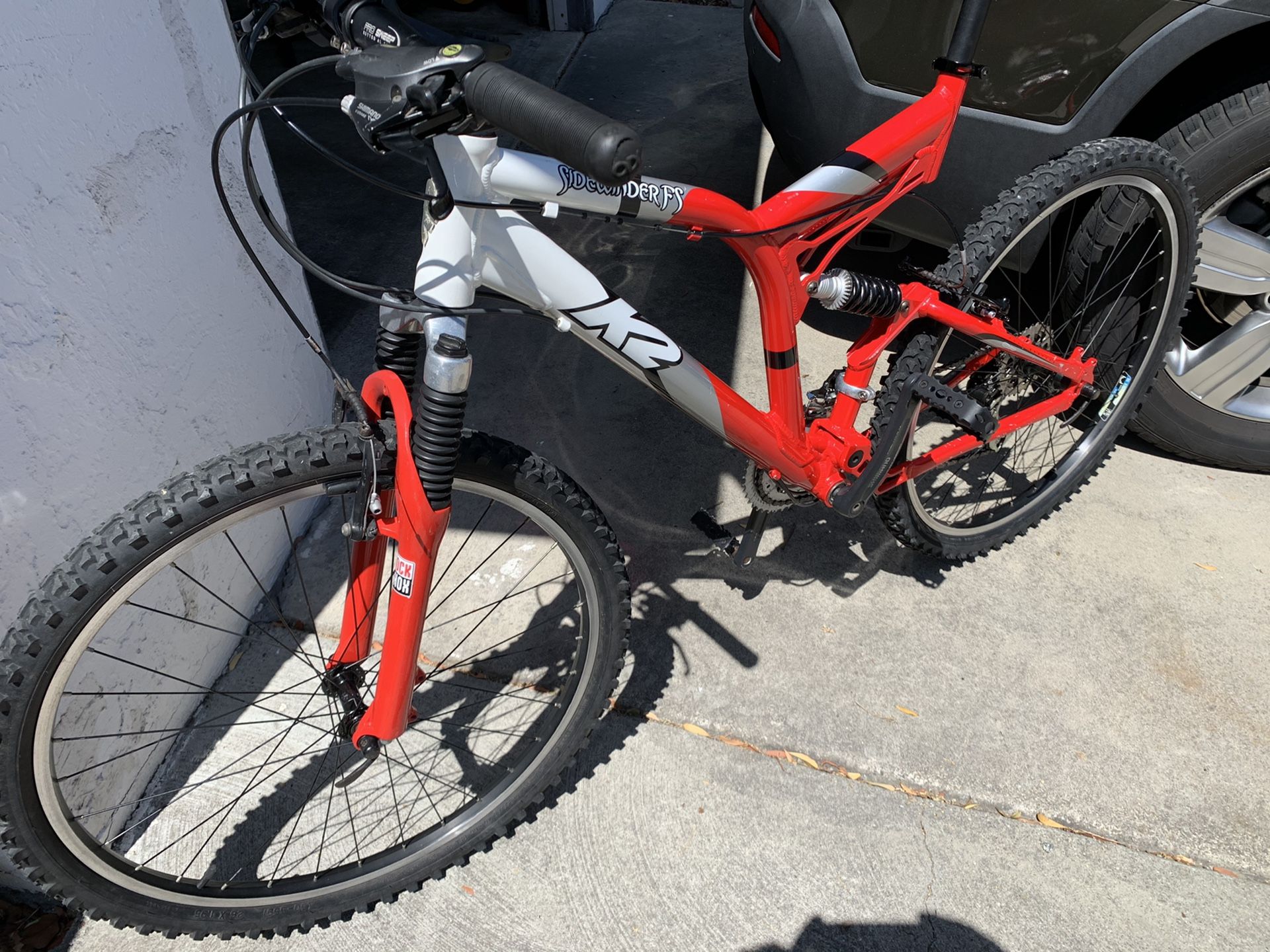 K2 sidewinder outlet fs mountain bike