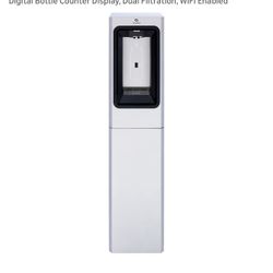 Avalon Freestanding Bottle Filler, Sensor Dispensing, UV Cleaning, Digital Bottle Counter Display Water 
